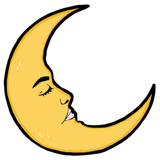 SLEEPY LUNA - STICKER