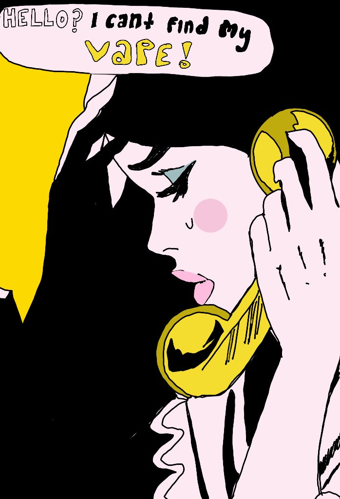 LOST MY V*PE - STICKER