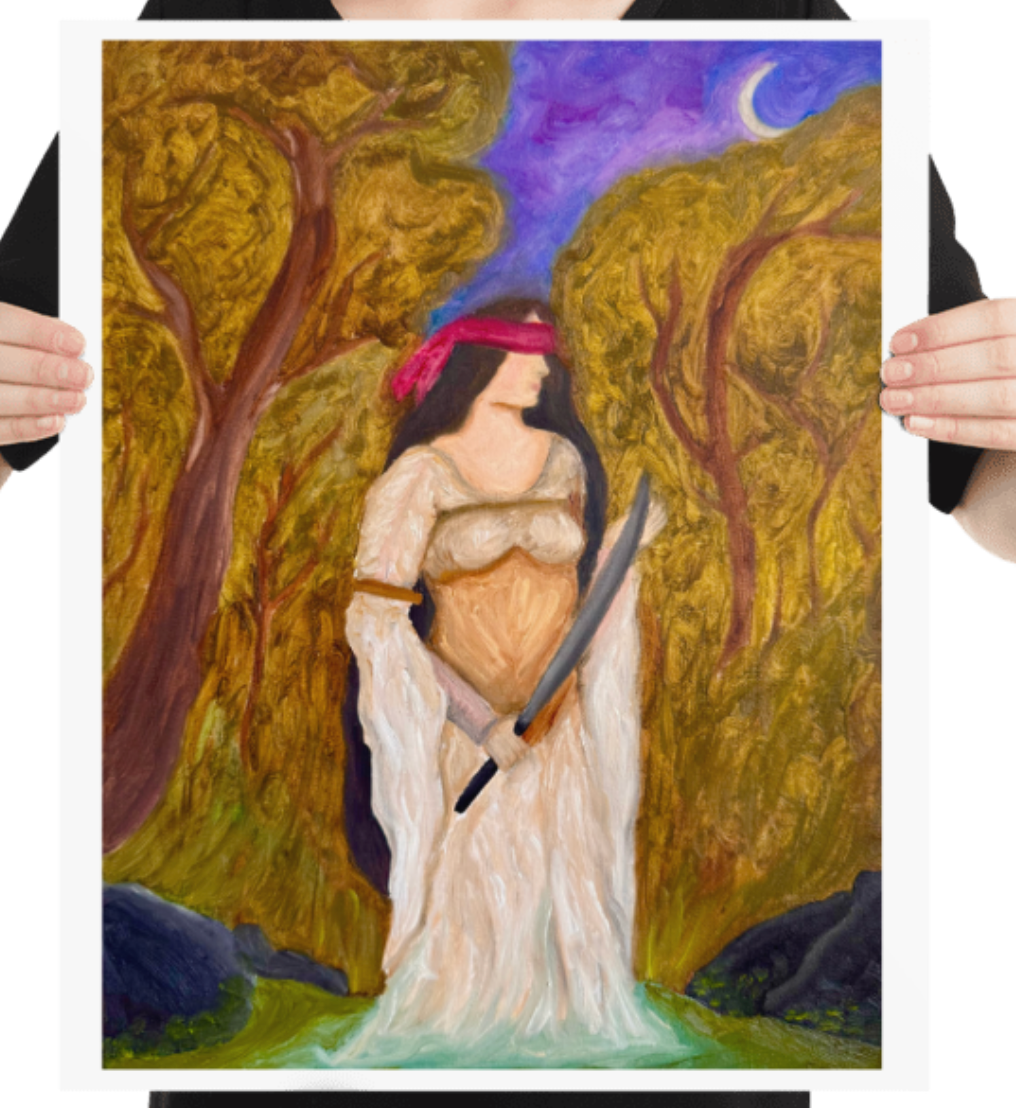Knight Lady - PRINT
