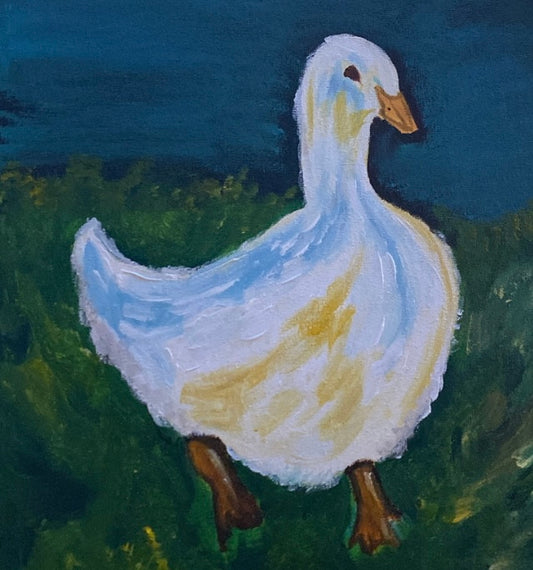 ACRYLIC DUCK - ORIGNAL ARTWORK