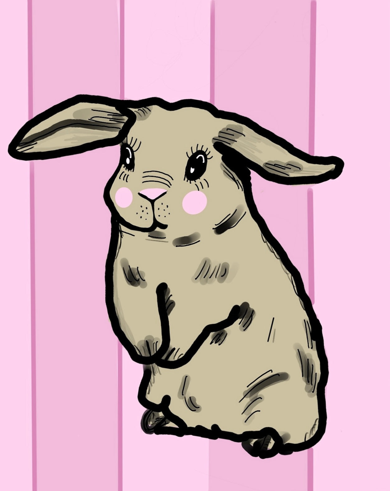 Bunny STICKER