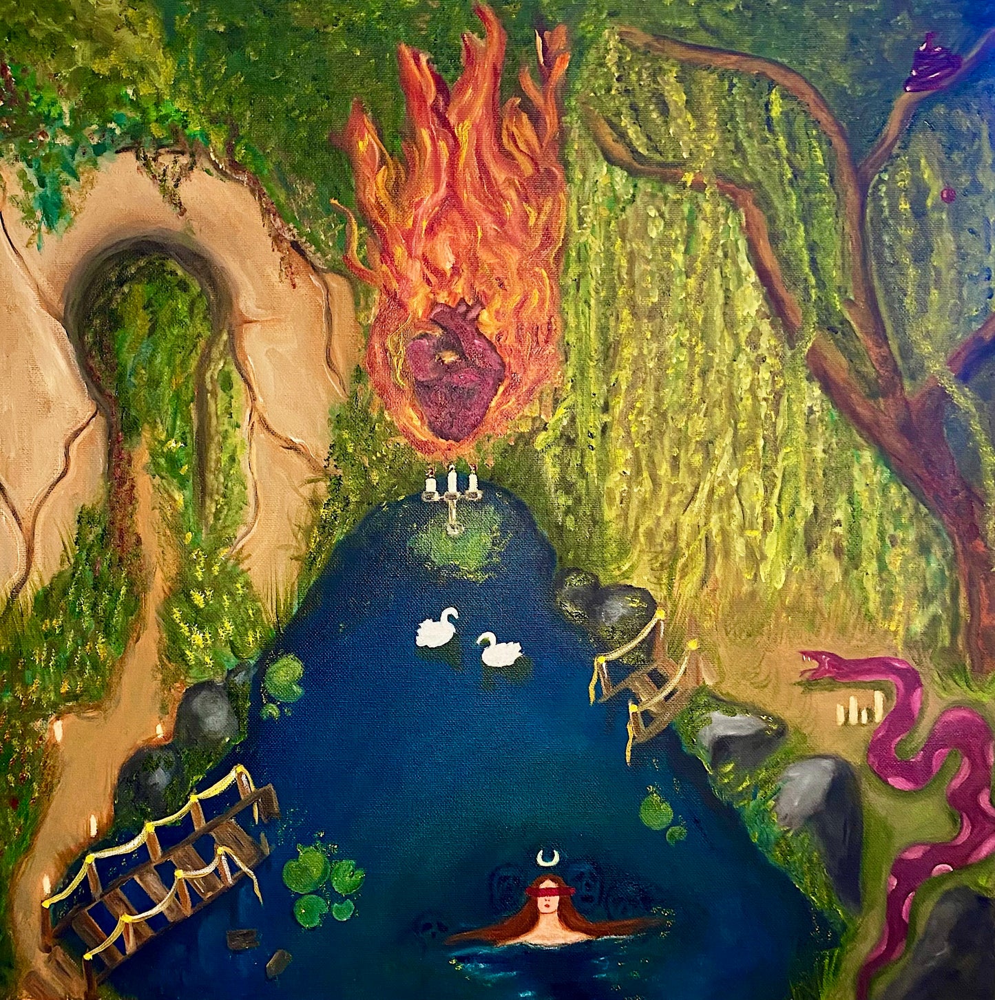 LOST FRIENDS - ORIGINAL ARTWORK