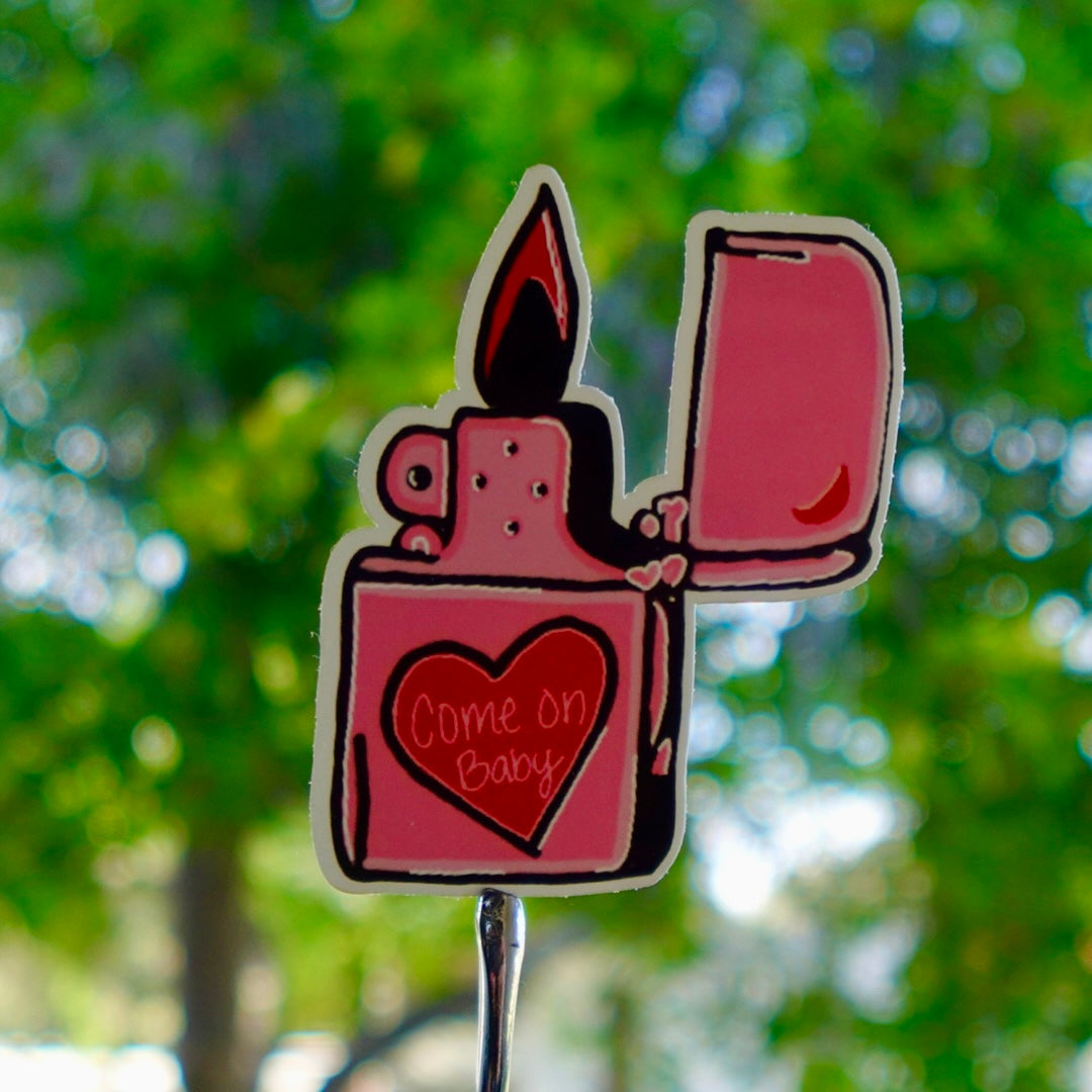 LIGHT MY FIRE - STICKER