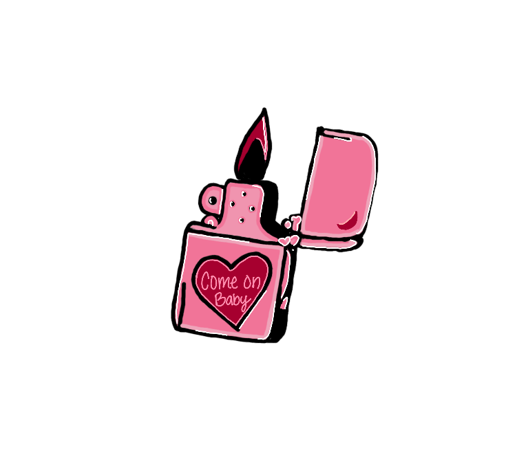 LIGHT MY FIRE - STICKER