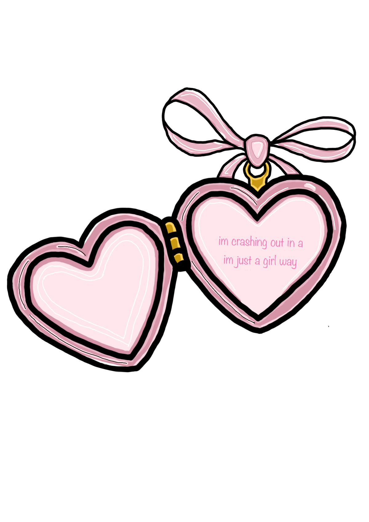 GIRL CRASH OUT - STICKER